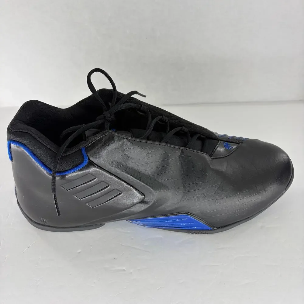 Adidas T-Mac 3 Restomod Black Royal Blue Sz 17 🏀